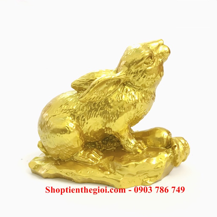 Tượng Con Thỏ Vàng - SP005232